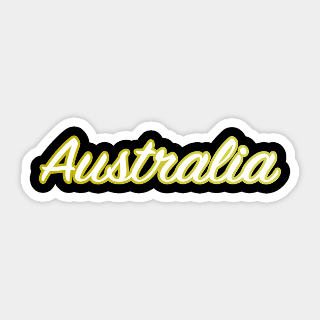 Australia Sticker by lenn